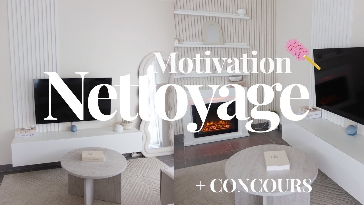 GROS MÉNAGE • On se motive ensemble • Clean with me • + CONCOURS SHAMPOINEUSE 🫧 