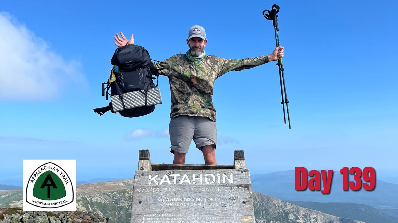 Day 139: Summiting Mt Katahdin