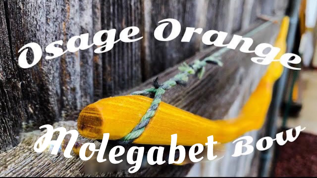 How to make a Molegabet inspired Osage Orange Bow