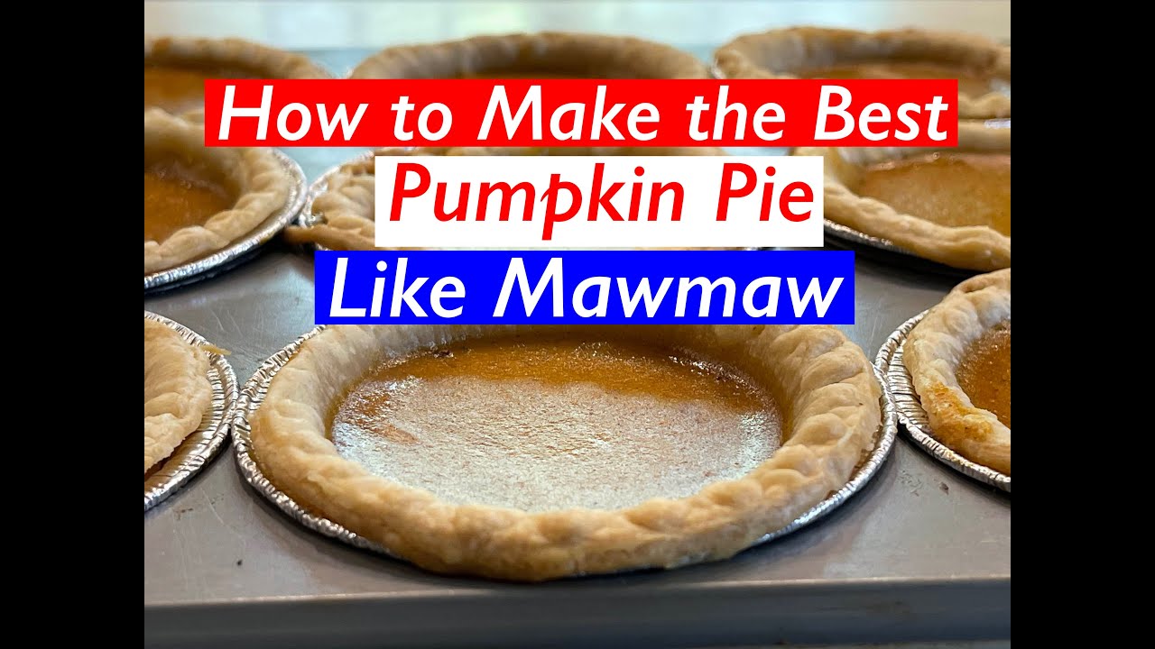 Pumpkin Pie | Classic Southern Recipe | Faye Thompson | @southerncooking