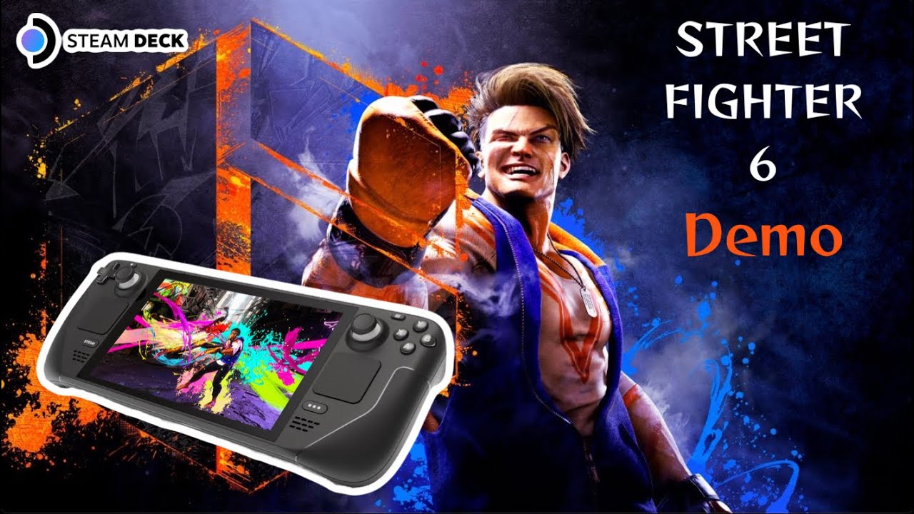Street Fighter 6 DEMO - Steam Deck Gameplay