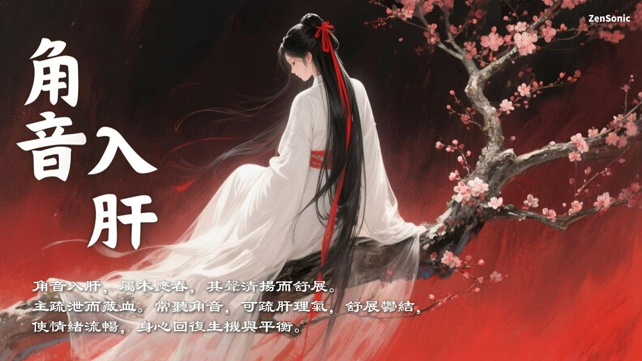 角音頻率｜強效掃除肝氣鬱結｜情緒急救專用｜找回內心的平靜與力量｜Asian Relaxing Music – Jue Tone