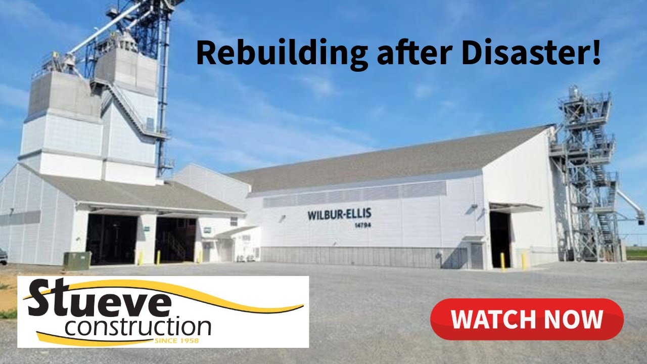 Rebuilding A Dry Fertilizer Storage Building After A Devastating Fire - Returning to Business Fast!