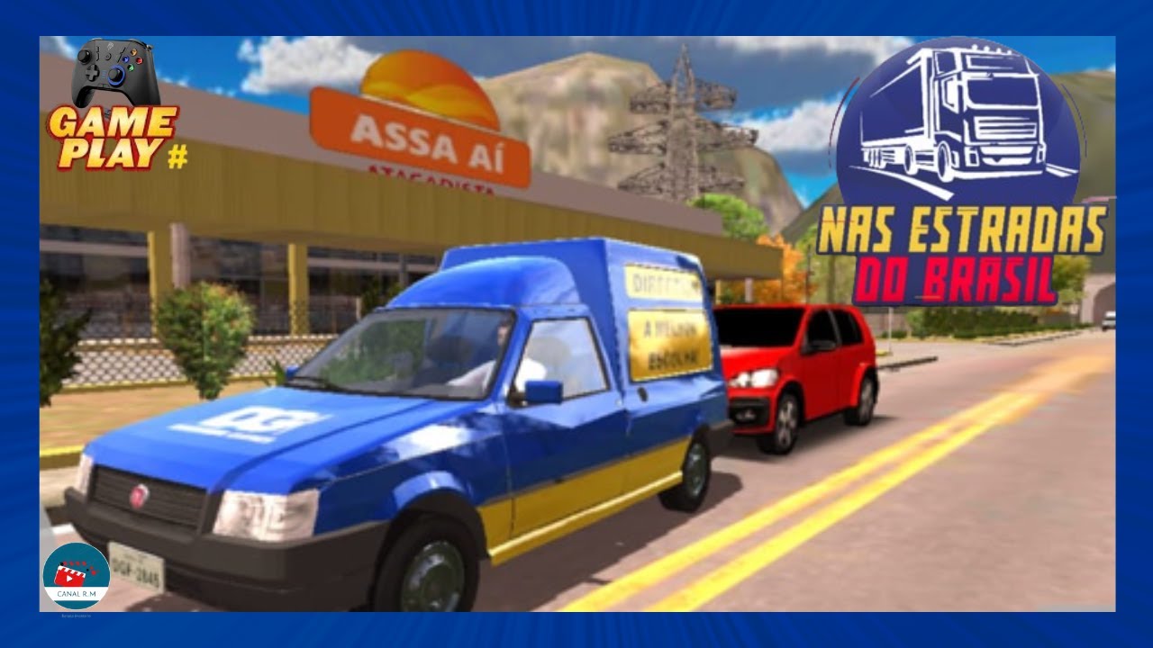 [BOM JOGO] Espetacular  GAME de carro (Android IOS) abordo do Nas Estradas do Brasil - # 186 Vídeo.