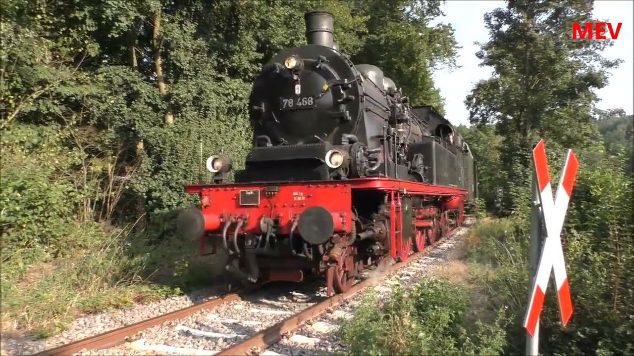 Teuto Express Ibbenbüren-Aasee - Dörenthe-Hafen mit  78 468 25.08.2019 (HD)
