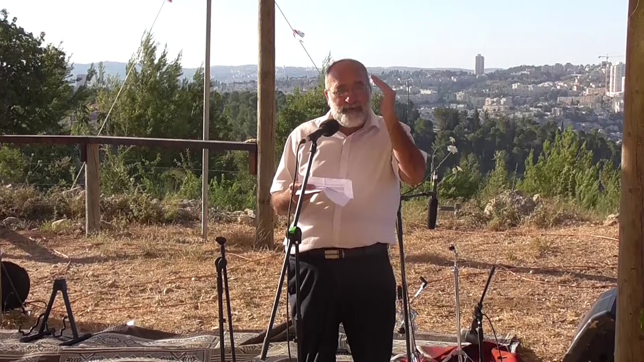 ערב זיכרון במלאת שנה לפטירת הרב ישראל פרידמן בן-שלום