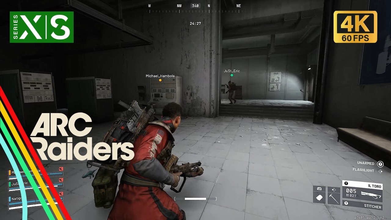 Arc Raiders Gameplay Xbox Series X 2026 | IO Gaming