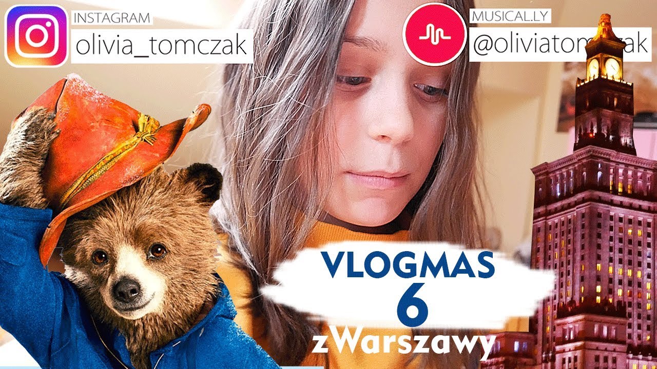 🎄 VLOGMAS 2017 #6 - WARSZAWA, PADDINGTON 2, POKAZ PRZEDPREMIEROWY❄️