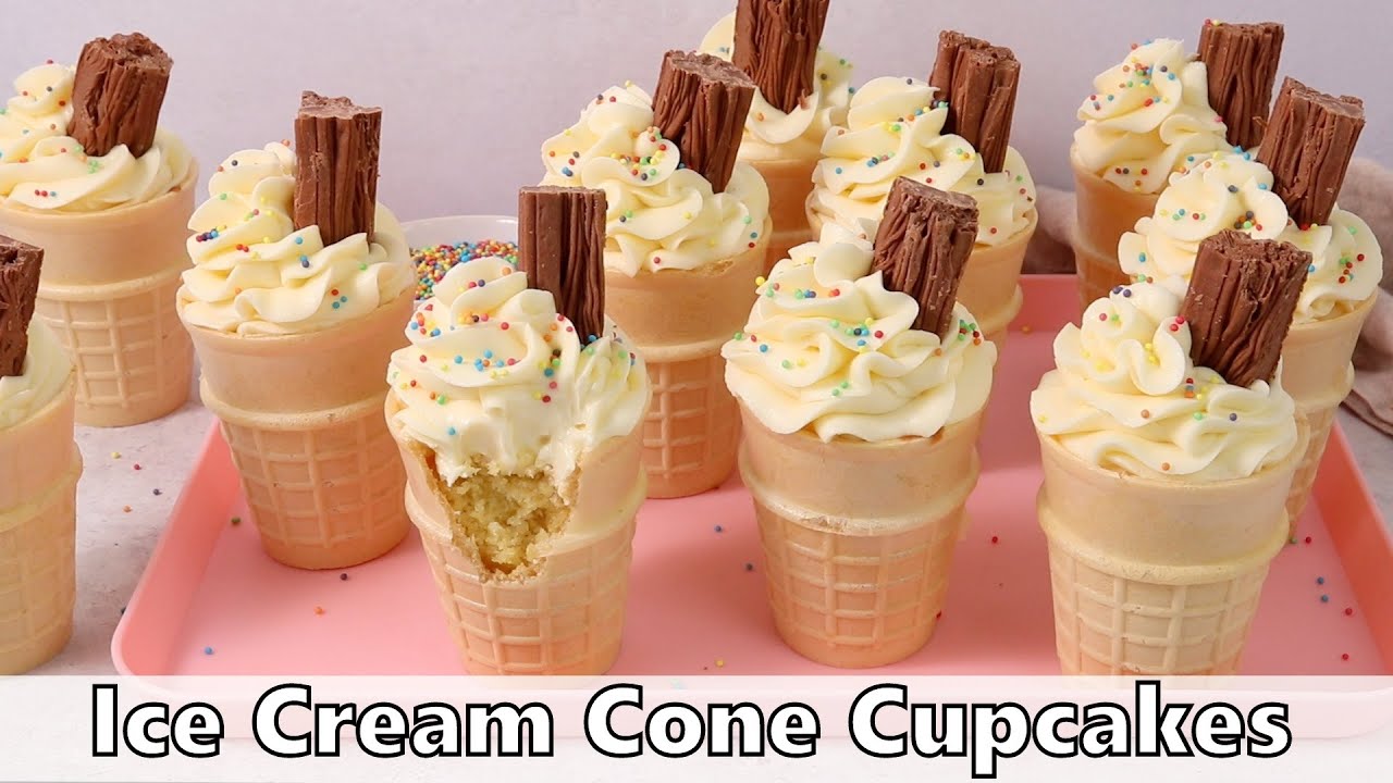 Ice Cream Cone Cupcakes Recipe