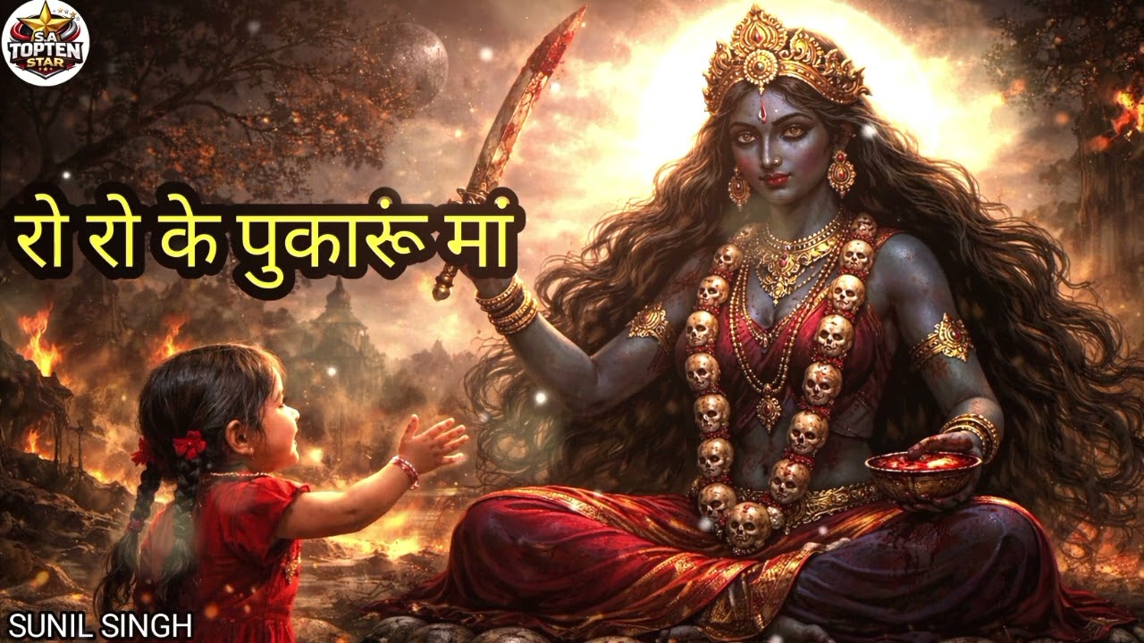 रो रो के पुकारूं माँ | महाकाली का प्रचंड रूप | Maa Kali Emotional Bhajan