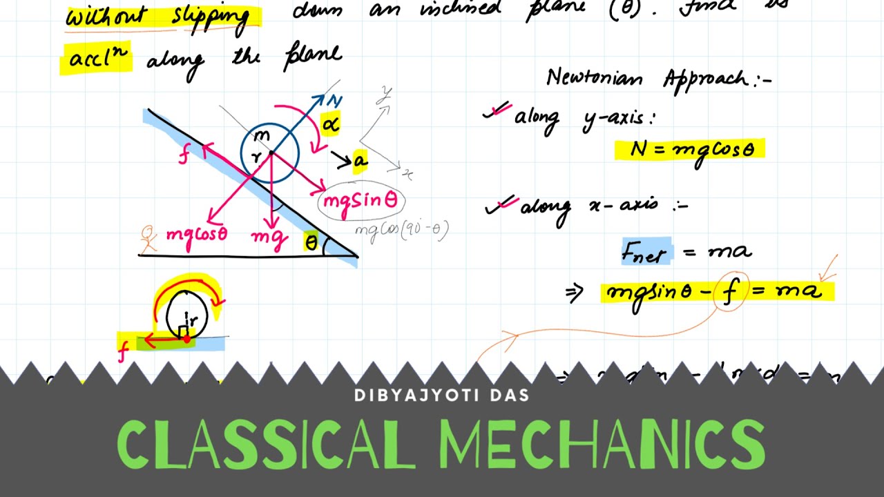 (Lec 5) (Review of Newtonian Mechanics / PROBLEM SOLVING)