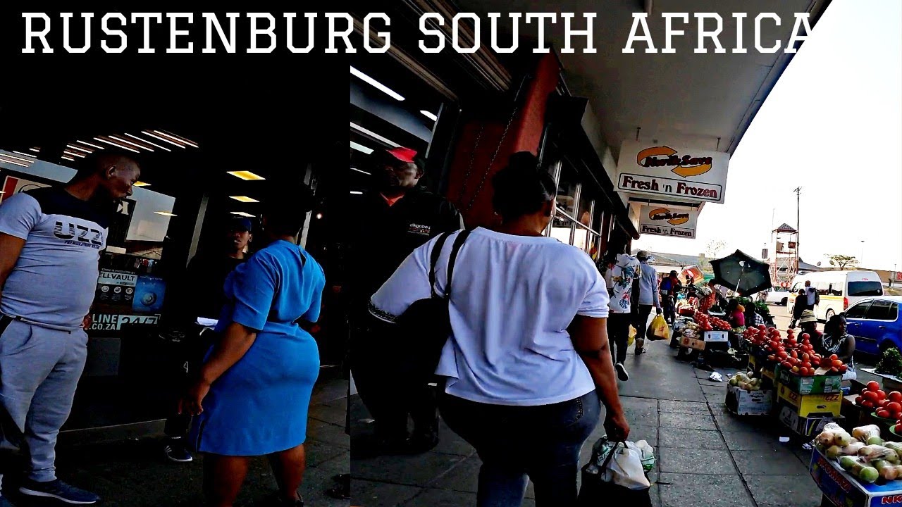 Somewhere Deep in South Africa!! RUSTENBURG a City Of Rich Mines  (raw streets, shocked)