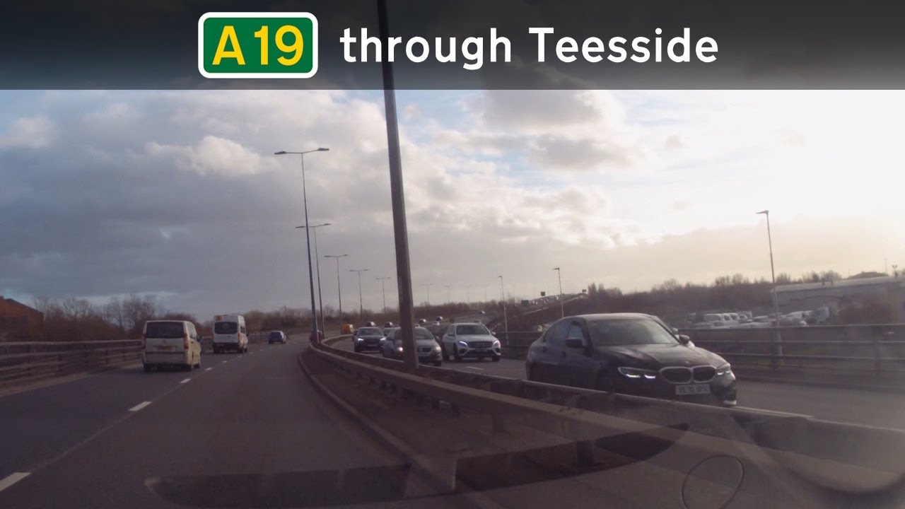 🏴󠁧󠁢󠁥󠁮󠁧󠁿 A19 through Teesside