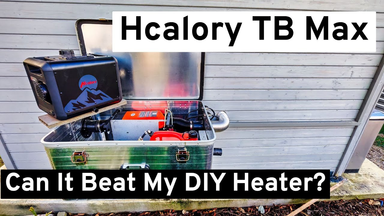 Испытание HCALORY TB MAX 8 кВт Компактный дизельный обогреватель с приложением и датчиком CO!