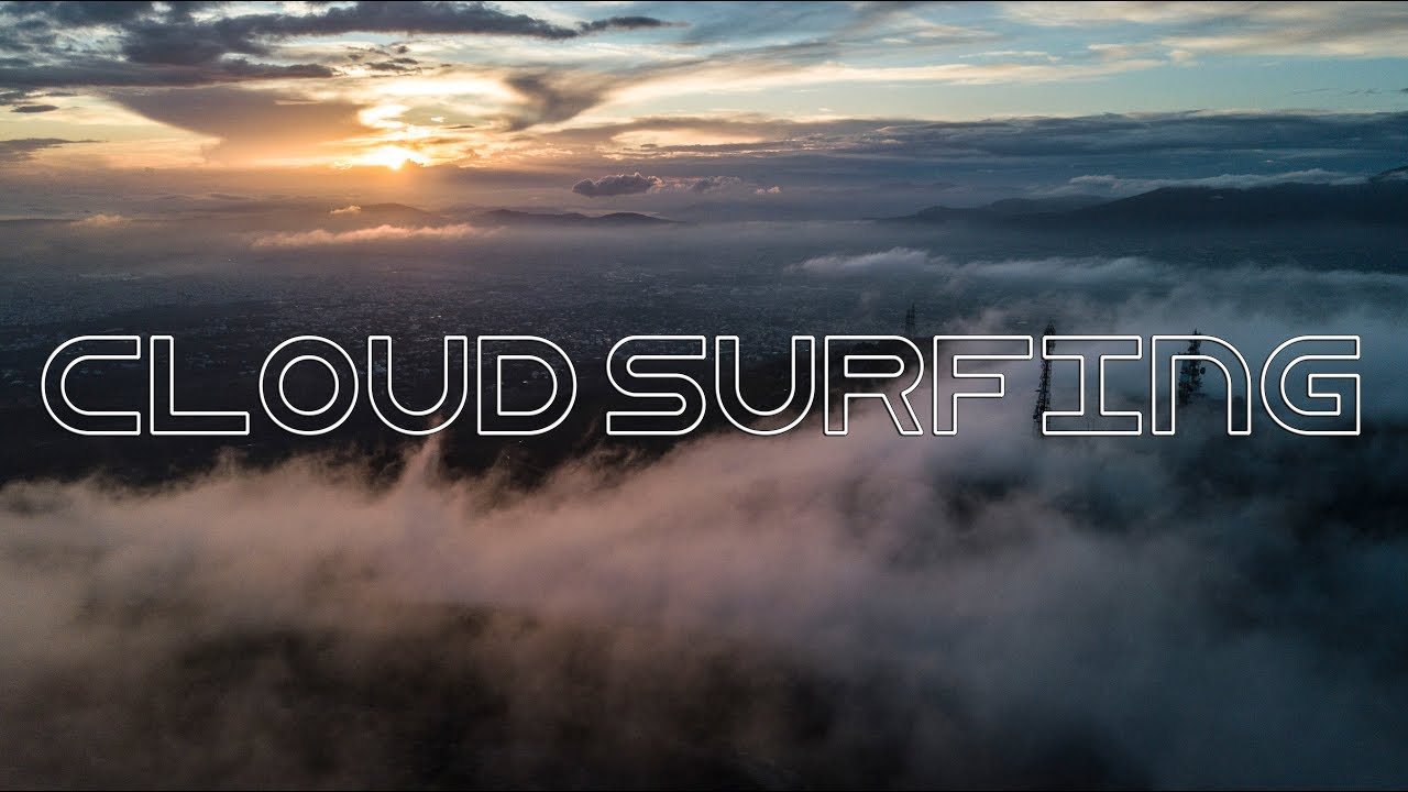 Cloud Surfing with a drone