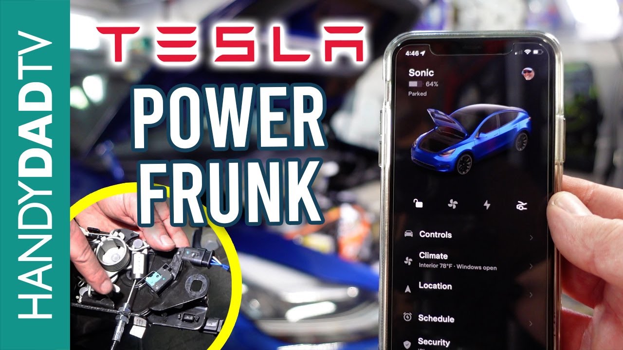 Power Frunk Installation A to Z - Tesla Model Y