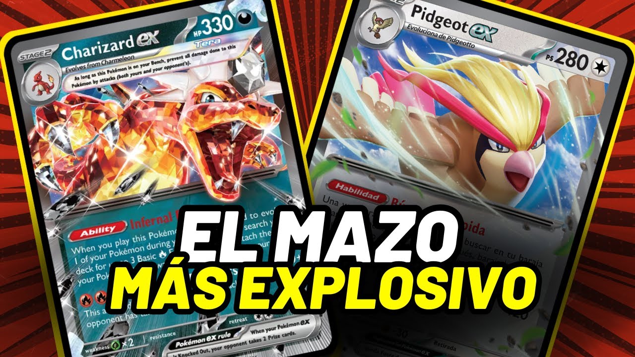 EL MEJOR MAZO PARA INICIAR EN POKEMON TCG Y GANAR | CHARIZARD EX