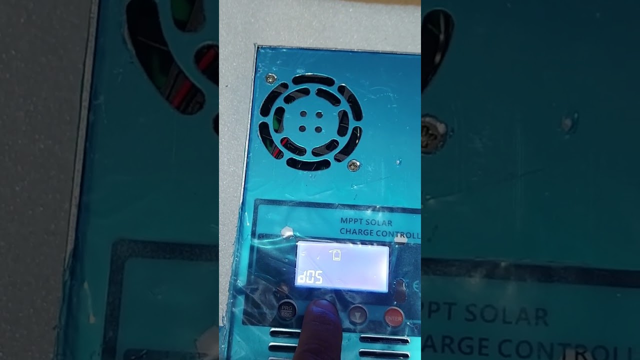 CONFIGURAÇÃO CONTROLADOR DE CARGA MPPT EG4860