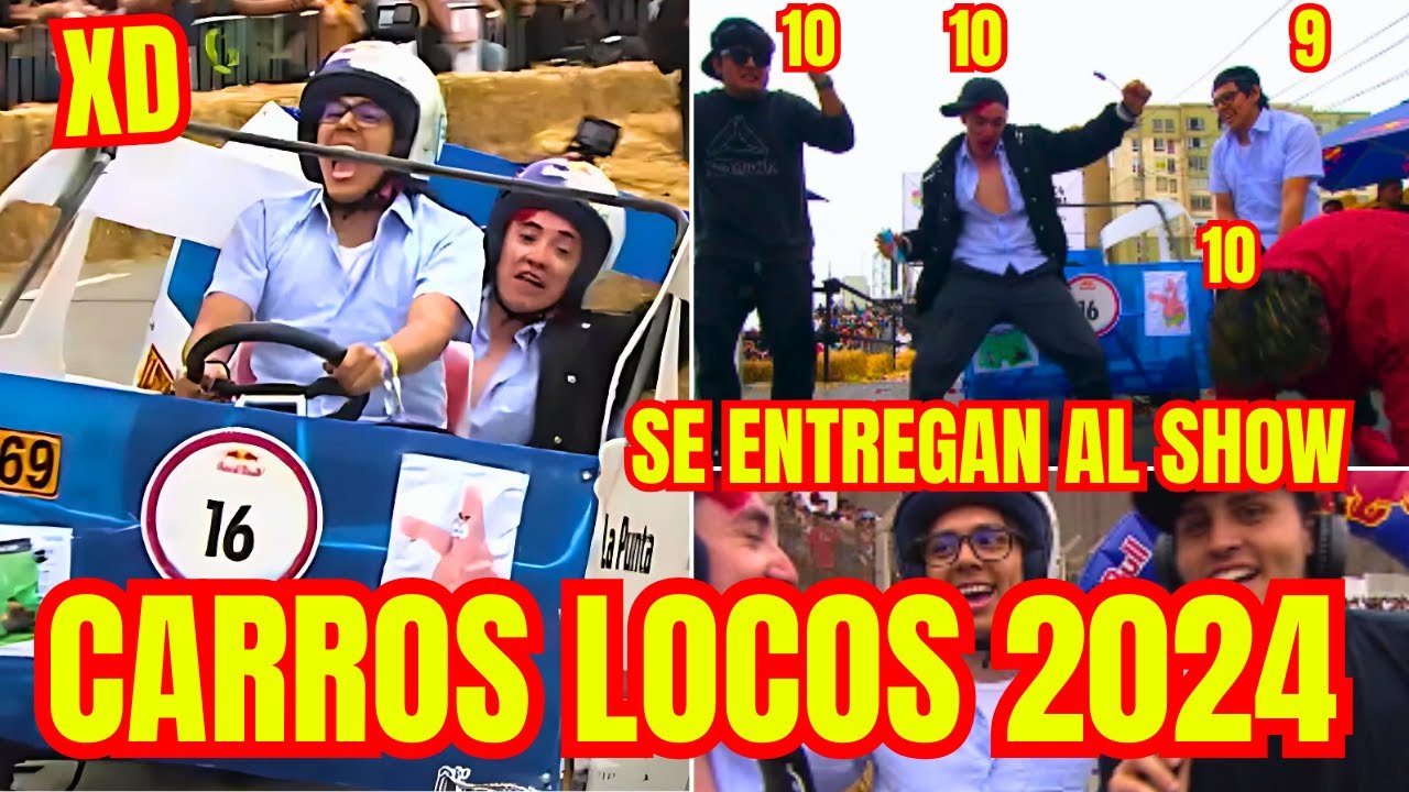 DAARICK, GLOGLO, LOCO Y CRAFT MVPS EN LA REDBULL CARROS LOCOS 2024 | COMPLETO