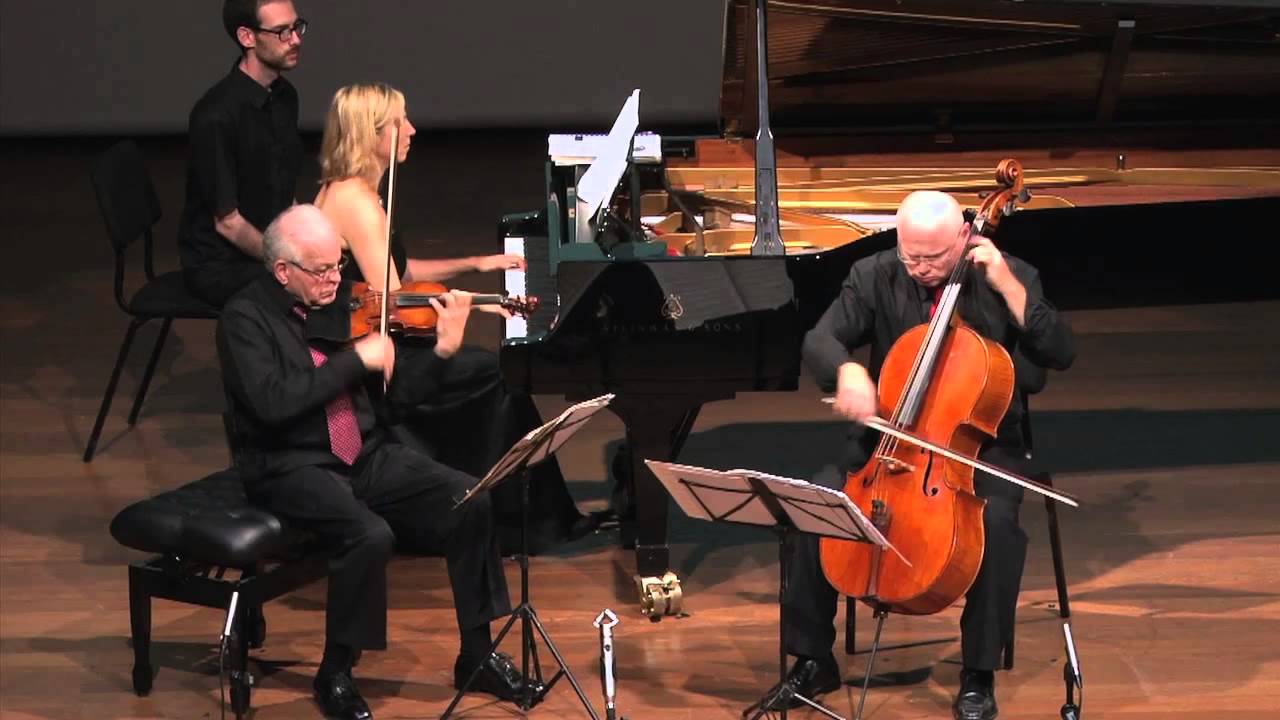 Israel Piano Trio- Dvorak piano trio no.3 op.65. part 4