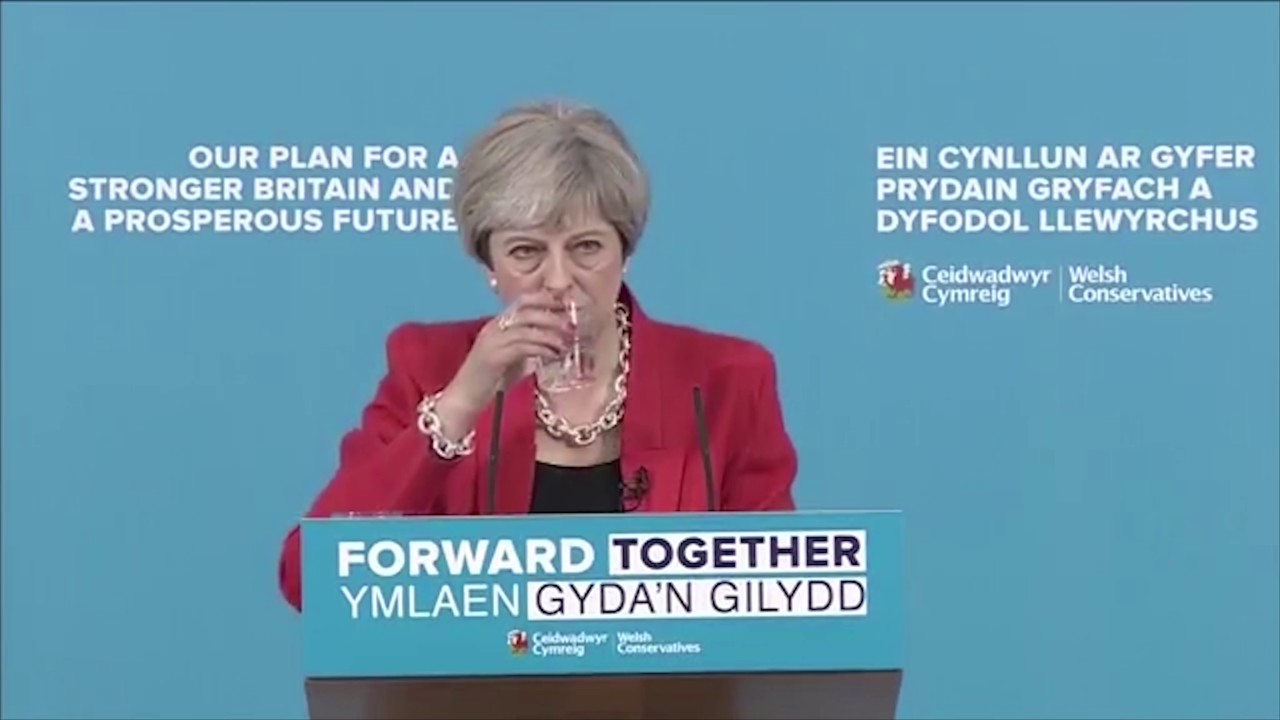 Theresa May Strong and Stable