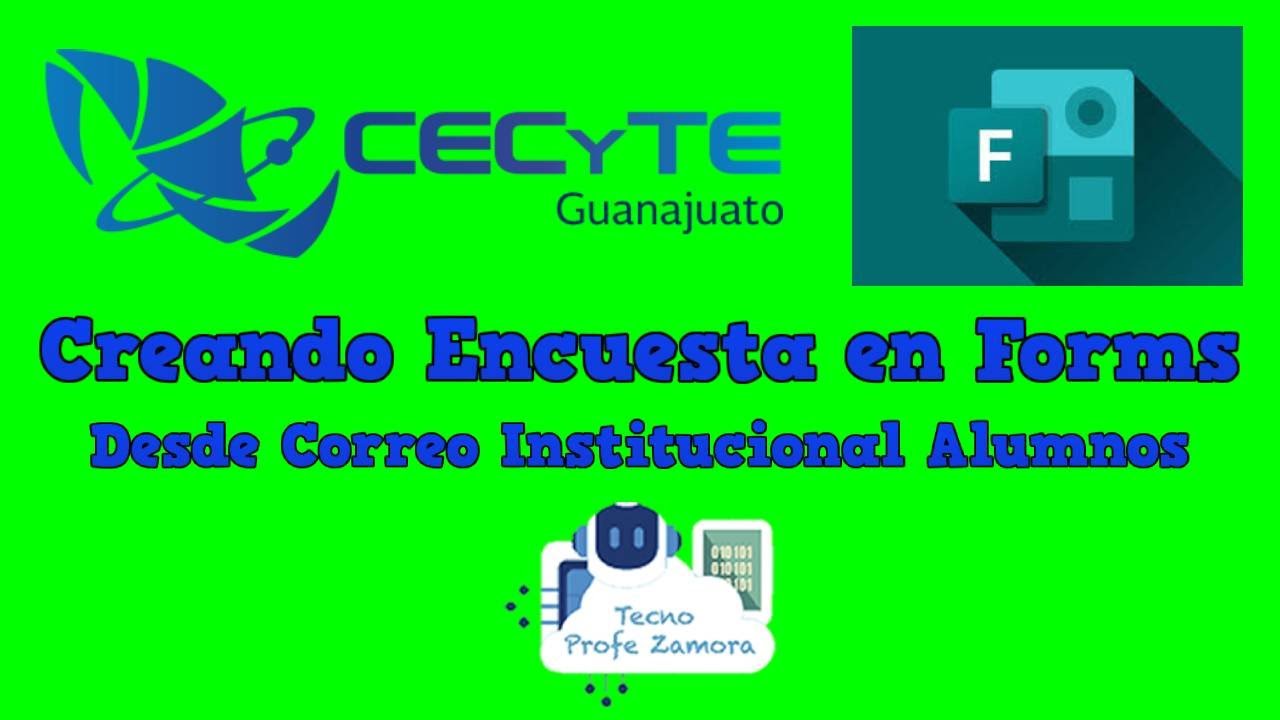 Encuesta Forms de Microsoft Cecyteg