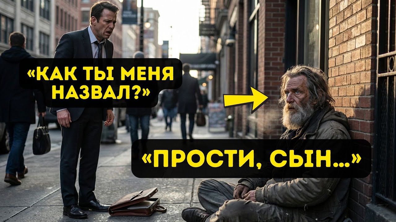 Миллионер унижает нищего, не зная, что это его родной отец!