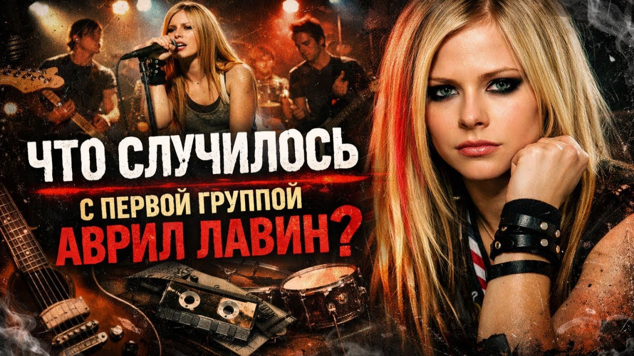 🎸🖤 Что случилось с первой группой Аврил Лавин?