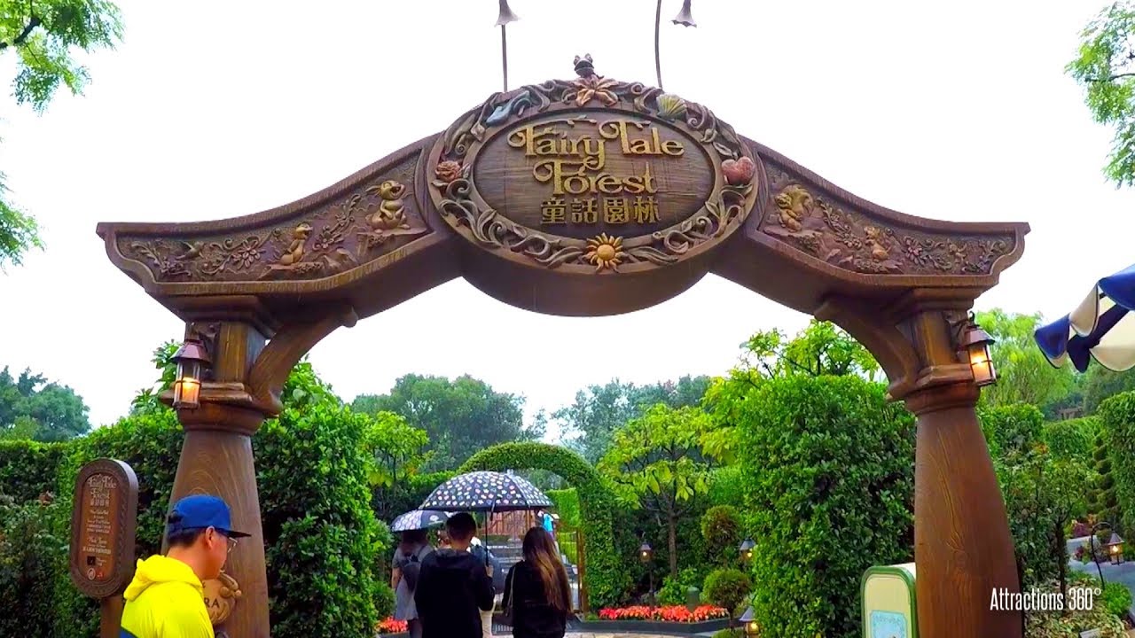 [HD] Fairy Tale Forest at Hong Kong Disneyland - A Walk-through Attraction