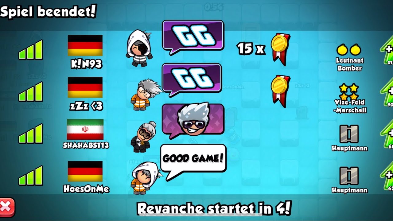 Bomber Friends Rooms gameplay🇩🇪