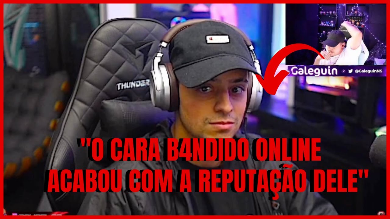 GALEGUIN Reagindo SURPRESA QUE A TAINA FEZ PARA O CORINGA KKK