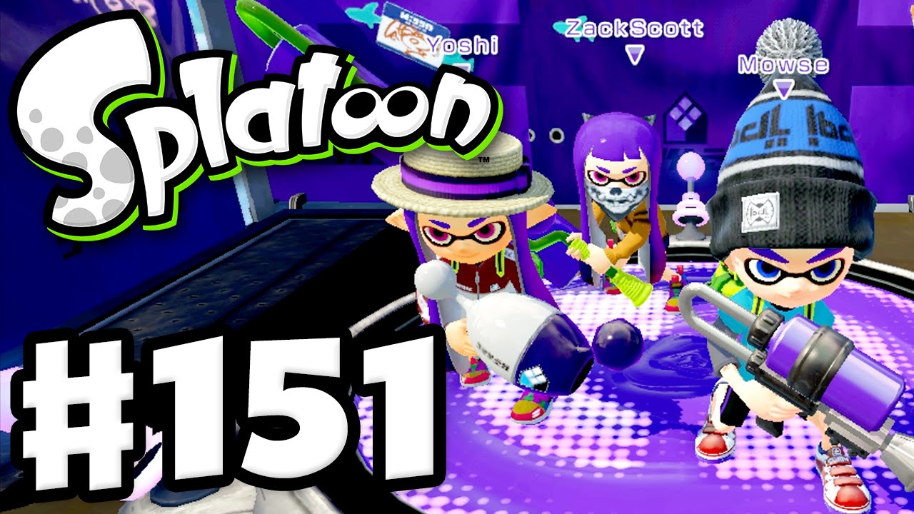 Splatoon - Gameplay Walkthrough Part 151 - Tri Squad! (Nintendo Wii U)