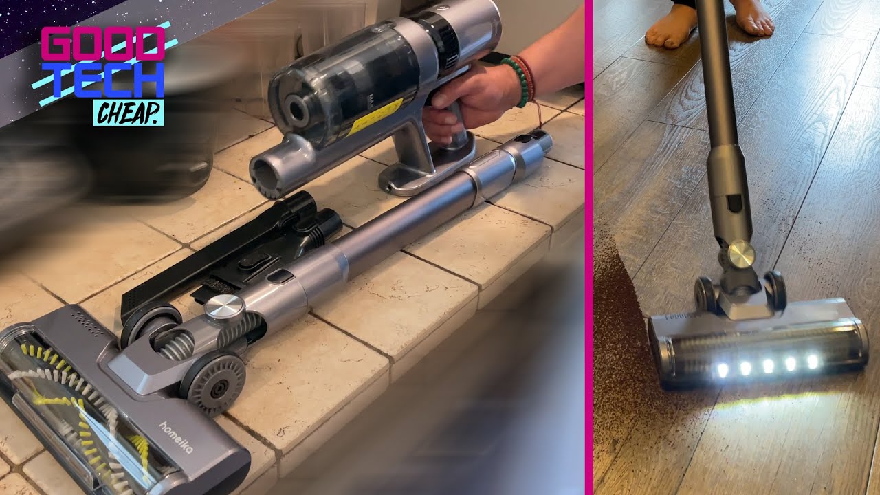 Unboxing Cordless Vacuum Cleaner 4 in 1, Homeika 25000Pa Powerful Suction : Good Tech Cheap