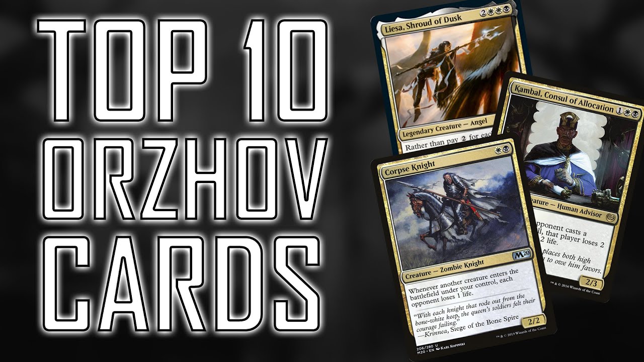 Top Ten Orzhov Commander Cards