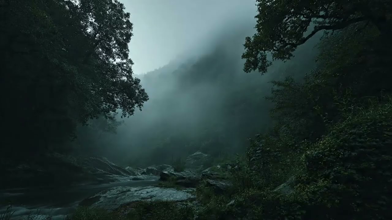 Misty River Gorge ❄️ Classical Ambience (1 Hour)