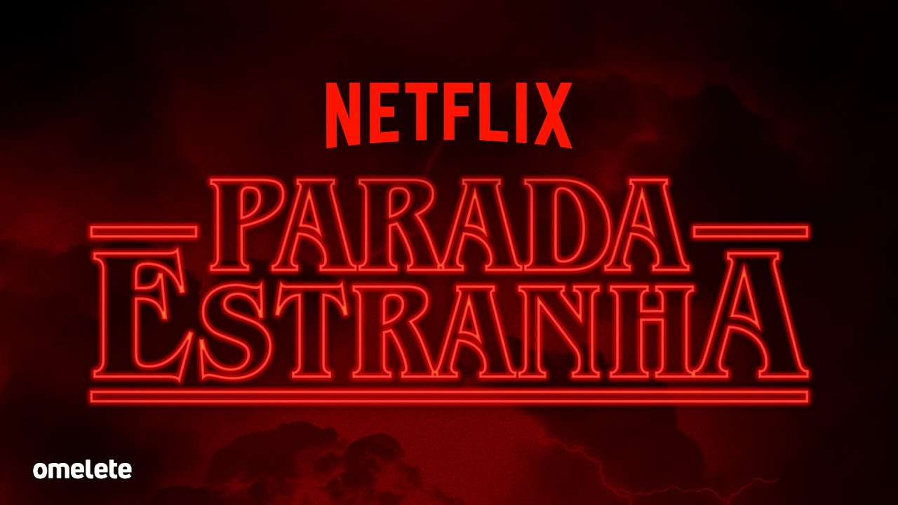 🚨STRANGER THINGS 5 | PARADA ESTRANHA com Jamie Campbell Bower @NetflixBrasil