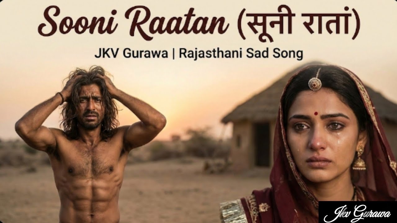 SOONI RAATAN (सूनी रातां) |JKV Gurawa |(OFFICIAL AUDIO) | RAJASTHANI SAD SONG |