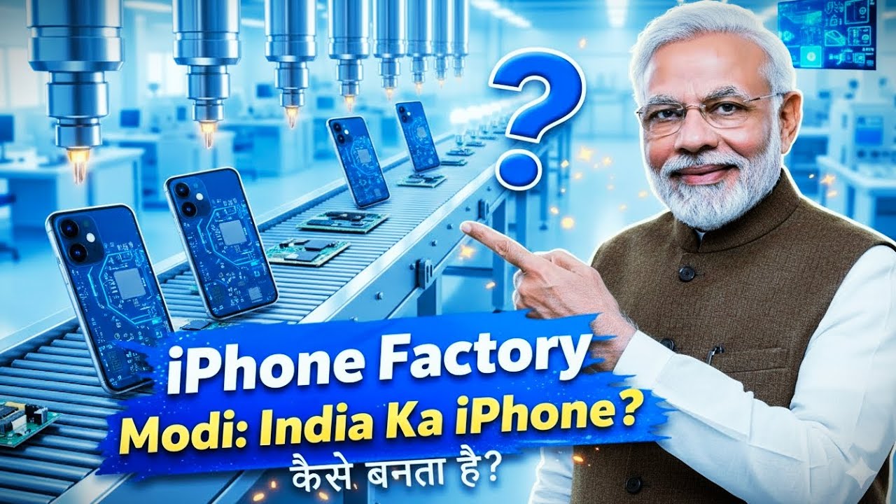 फैक्ट्री में iPhone कैसे बनता है? | How iPhone Is Made In Factory | iPhone Manufacturing Process