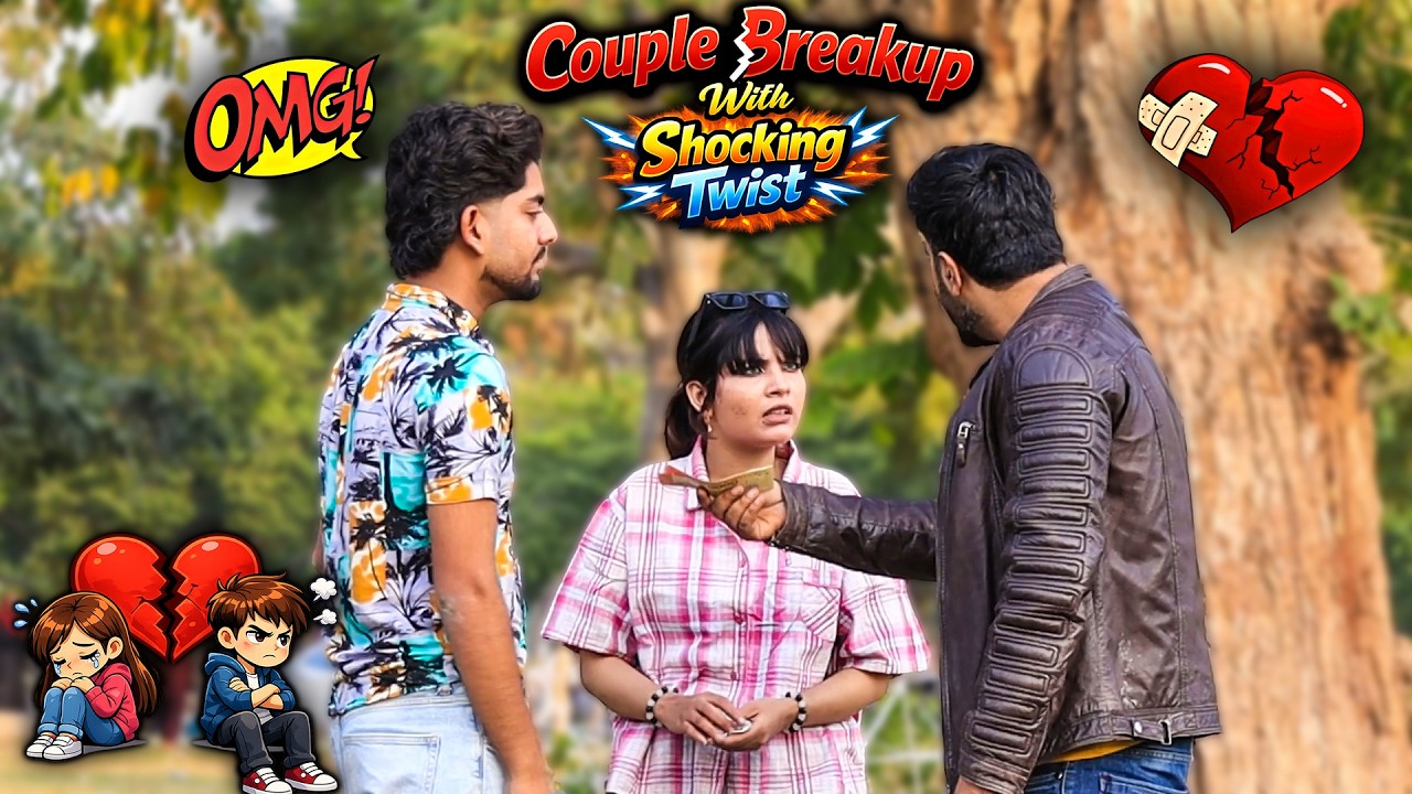 Couple BreakUp With Shocking Twist | Desi Pranks 2.0