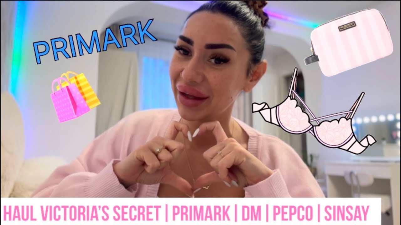 🛍️Haul Victoria’s Secret| Primark| DM| Pepco| Sinsay🥰