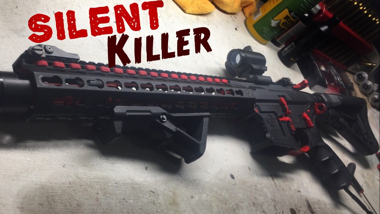 The Most Silent Airsoft Gun Ever (My Gun Build)