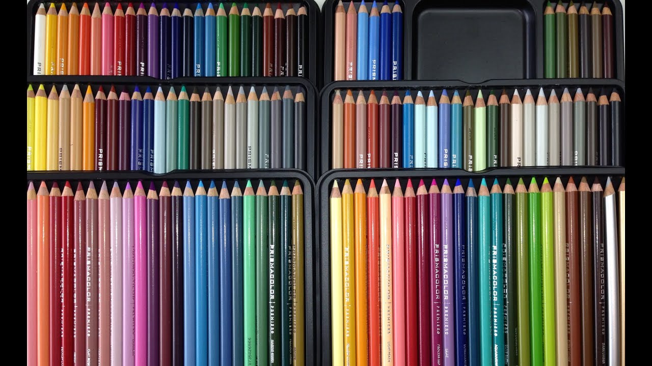 Prismacolor Pencils 132 Tin Review Unboxing