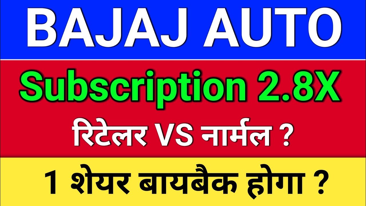 bajaj auto buyback.  Subscription? bajaj auto share news today,  bajaj auto buyback 2026