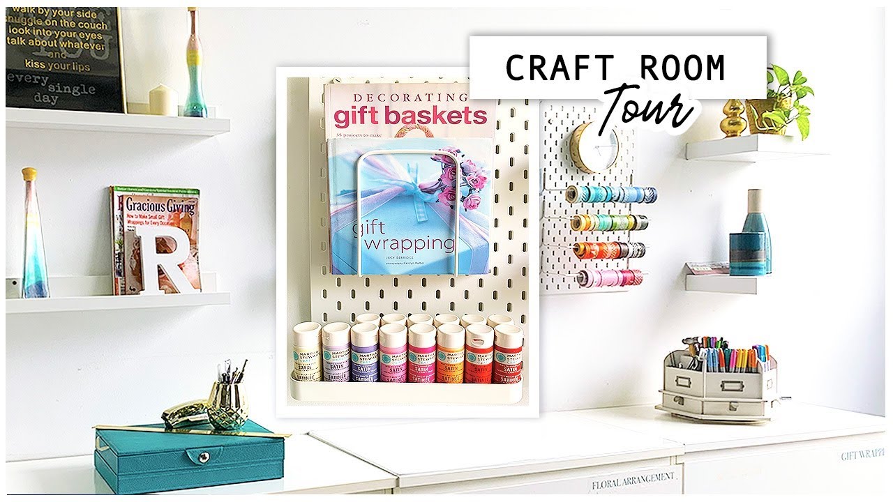 CRAFT ROOM TOUR | WOMAN CAVE