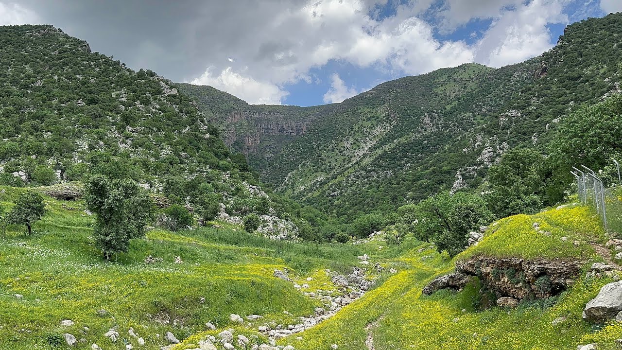 Kurdistan Nature | Spring in Barzan Area 4K (60fps)