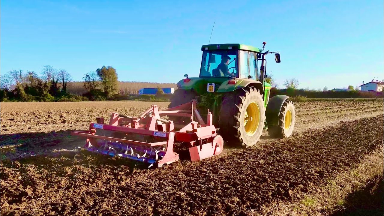 John Deere 7710 | Ripuntatore F.lli Drigo 5 ancore | Az.Agri. Ca. Tiepolo