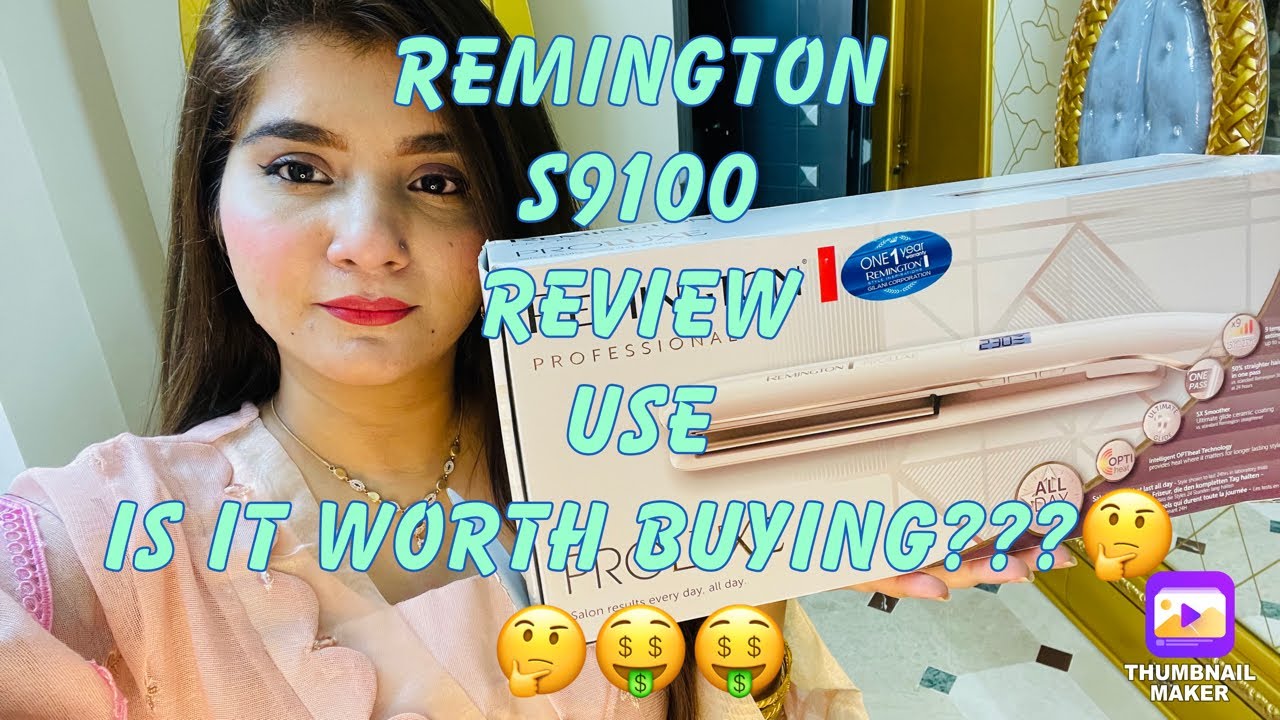 Remington Straightener S9100 ||REVIEW ,PRICE || how to straight your hair