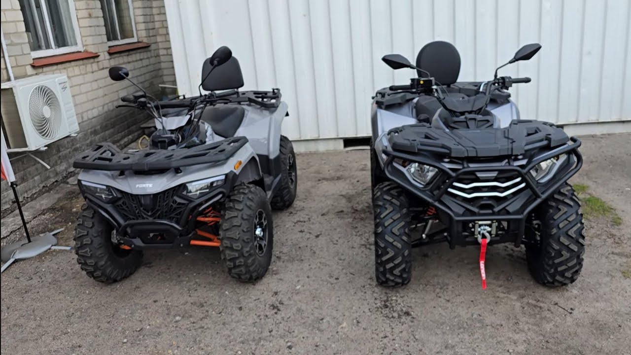 Порівняння квадроциклів Loncin 300 і Bashan 300