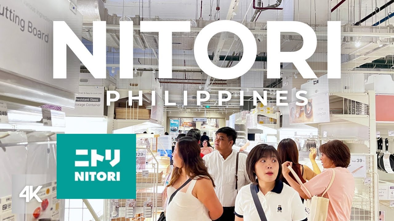 JAM-PACKED NITORI PHILIPPINES! | Largest Home Decor Chain in Japan NOW OPEN In BGC | 4K