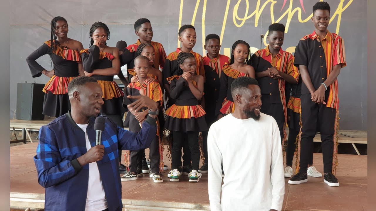 GHETTO KIDS IN CHURCH.THEY CANT FORGET ABOUT THE GOLDEN BUZZER IN BRITISH HAS GOT TALENT